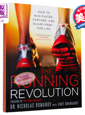 预售 跑步革命 : 跑得更快，更效率，不受伤的姿势跑法 Nicholas Romanov英文原版 The Running Revolution【中商原版】