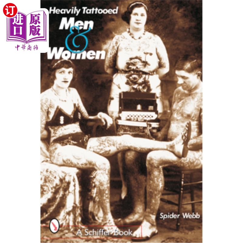 海外直订医药图书Heavily Tattooed Men & Women 大量纹身的男人和女人