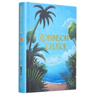 预售 经典小说收藏版系列 丹尼尔 笛福 鲁滨逊漂流记 英文原版 Wordsworth Collectors Editions Robinson Crusoe【中商原版】