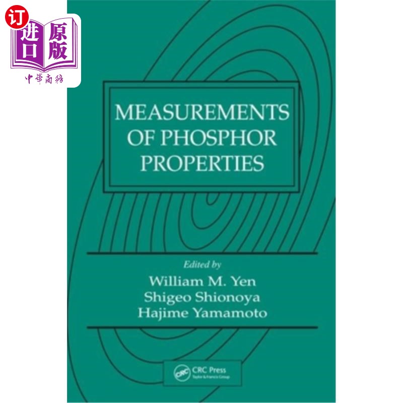 海外直订Measurements of Phosphor Properties 荧光粉性质的测量
