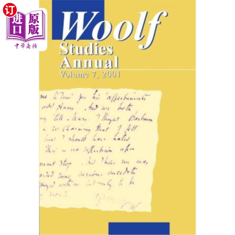 海外直订Woolf Studies Annual 年度伍尔夫研究