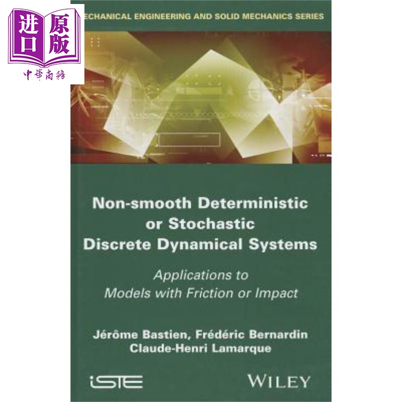 现货 Non Smooth Deterministic Or Stochastic Discrete Dynamical Systems Jérôme Bastien