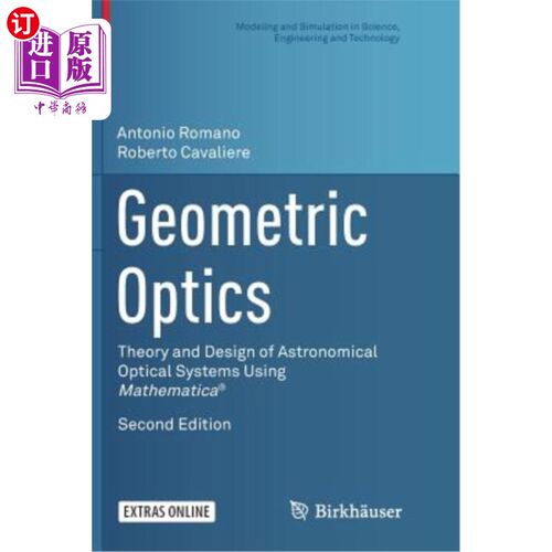 海外直订Geometric Optics: Theory and Design of Astronomical Optical Systems Using Mathem 几何光学：利用Mathemat