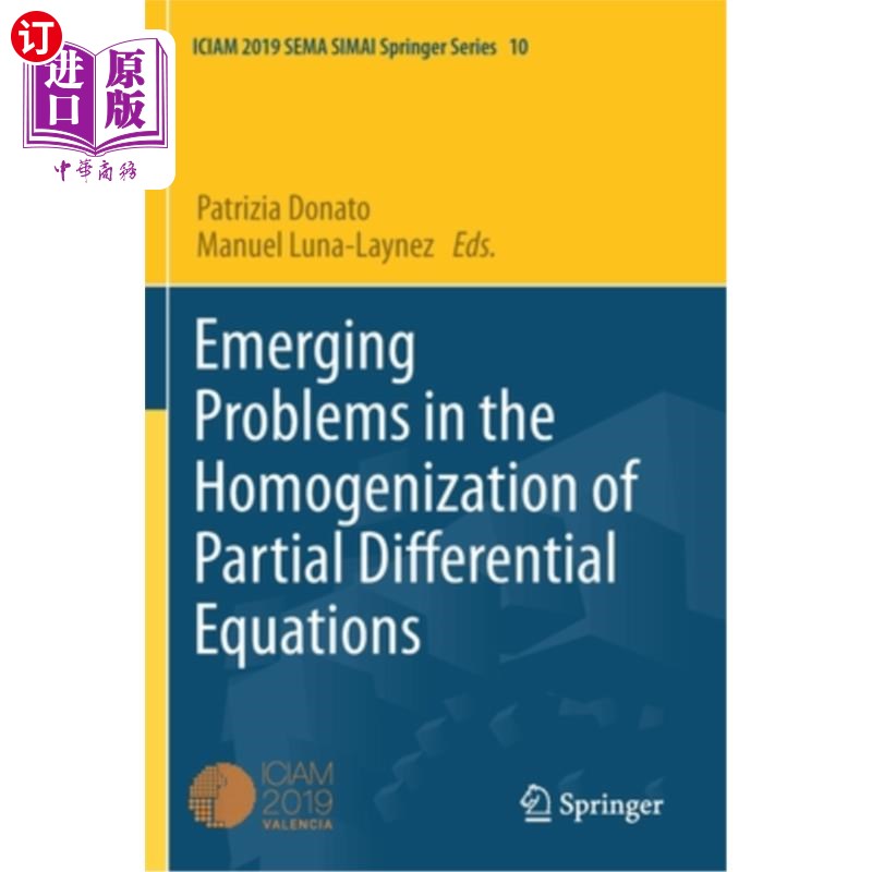 海外直订Emerging Problems in the Homogenization of Partial Differential Equations 偏微分方程齐次化中的新问题