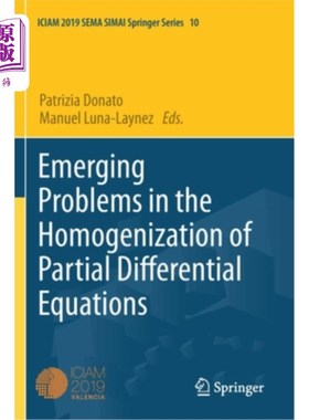 海外直订Emerging Problems in the Homogenization of Partial Differential Equations 偏微分方程齐次化中的新问题