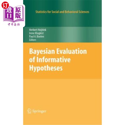 海外直订Bayesian Evaluation of Informative Hypotheses 信息假设的贝叶斯评估