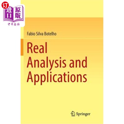 海外直订Real Analysis and Applications 真实分析与应用