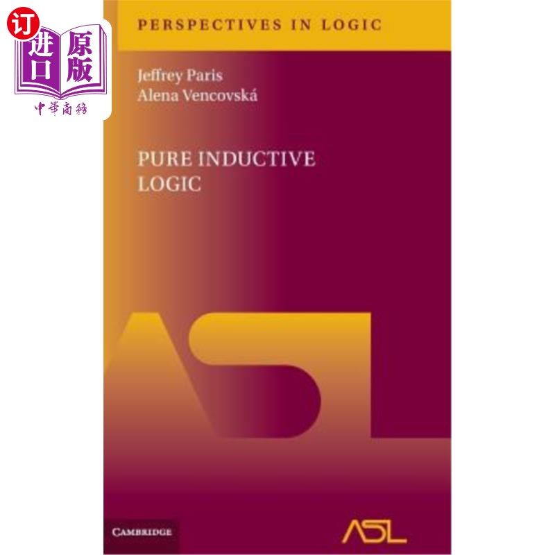 海外直订pure inductive logic 纯归纳逻辑