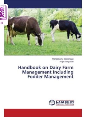海外直订医药图书Handbook on Dairy Farm Management Including Fodder Management 奶牛场管理手册，包括饲料管理