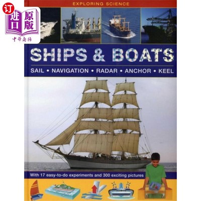 海外直订Exploring Science: Ships & Boats 探索科学:船和船