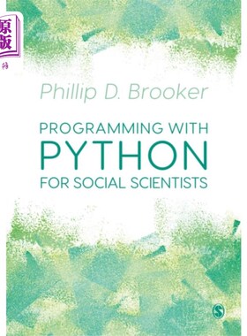 海外直订Programming with Python for Social Scientists 使用Python为社会科学家编程