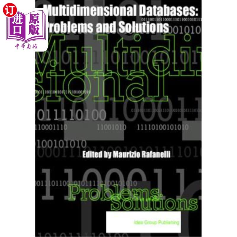 海外直订Multidimensional Databases: Problems and Solutions 多维数据库:问题和解决方案