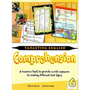 现货 【新加坡小学英语阅读理解】Targeting English Comprehension Book 6 六年级含答案
