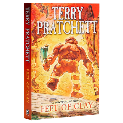 现货 【中商原版】碟形世界19：泥足 英文原版 科幻小说 Discworld Novel 19 Feet Of Clay Terry Pratchett 特里普拉切特