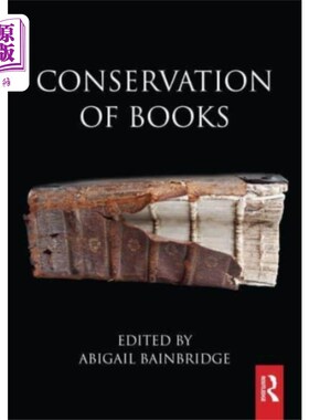 海外直订Conservation of Books 保护书籍