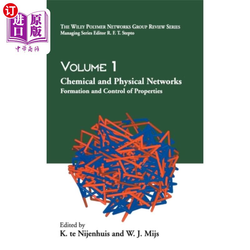 海外直订Wiley Polymer Networks Group Review V 1: Chemica... 化学和物理