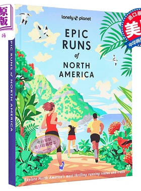 孤独星球 北美史诗之旅 版1 Epic Runs of North America 1 英文原版 Lonely Planet 户外跑步冒险指南【中商原版】