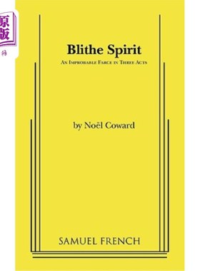 海外直订Blithe Spirit 欢乐精神