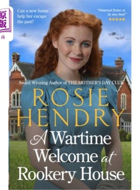 海外直订A Wartime Welcome at Rookery House Rookery House的战时欢迎仪式