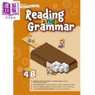 Oxford English Practice Reading and Grammar 4B 牛津小学英语练习系列 阅读语法 4B 英文原版 进口图书【中商原版】