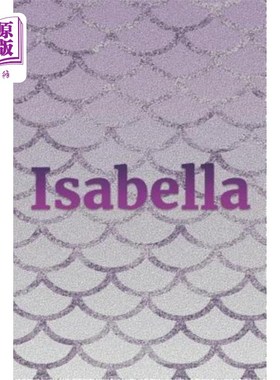 海外直订Isabella: Writing Paper & Purple Mermaid Cover 伊莎贝拉：书写纸和紫色美人鱼封面