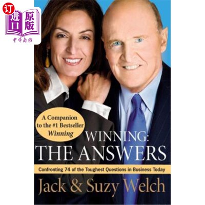 海外直订Winning: The Answers: Confronting 74 of the Toughest Questions in Business Today 胜利:答案:面对当今商业中最