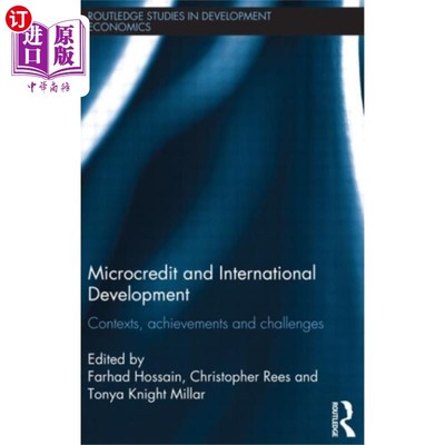 海外直订Microcredit and International Development 小额信贷和国际发展