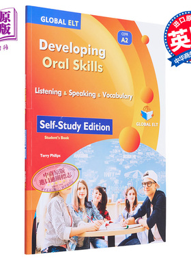 现货 备考剑桥KET PET FCE英语听力口语词汇自学套装 DEVELOPING ORAL SKILLS LEVEL A2 含音频答案自学指南
