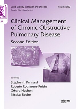 海外直订医药图书Clinical Management of Chronic Obstructive Pulmonary Disease 慢性阻塞性肺疾病的临床治疗