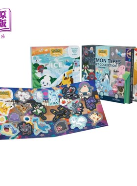 海外直订Pokémon Primers Type Box Set Collection, Volume 4: Dark, Ice, Normal Types poksammon primer
