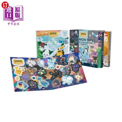 海外直订Pokémon Primers Type Box Set Collection, Volume 4: Dark, Ice, Normal Types poksammon primer