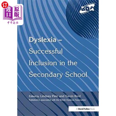 海外直订Dyslexia-Successful Inclusion in the Secondary S... 阅读障碍-成功融入中学