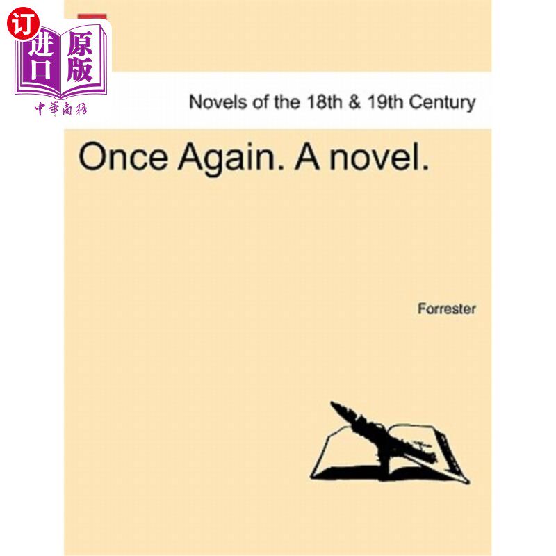 海外直订Once Again. a Novel. 再一次。一本小说。