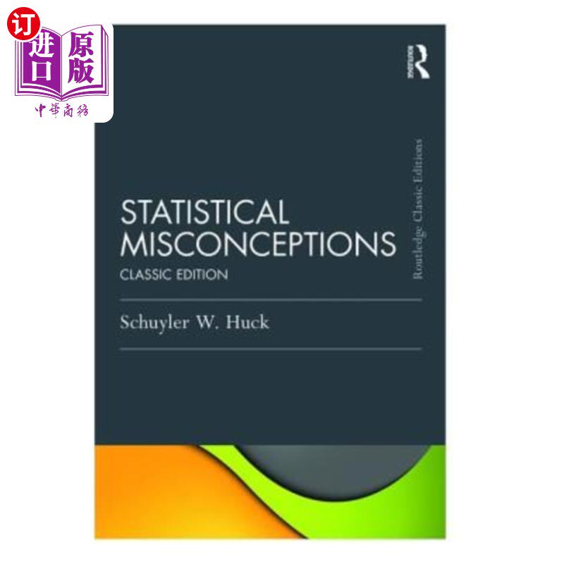 海外直订Statistical Misconceptions: Classic Edition 统计误解:经典版