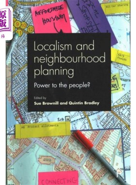 海外直订Localism and Neighbourhood Planning 地方主义与邻里规划