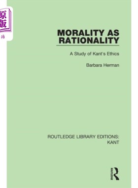 海外直订Morality as Rationality 道德即理性
