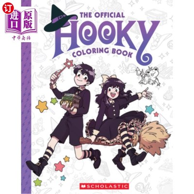 海外直订Official Hooky Coloring Book 官方旷课涂色书