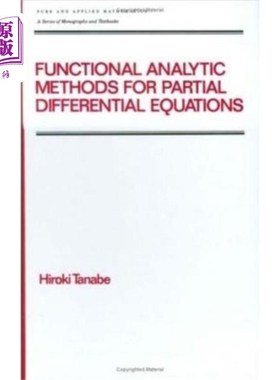 海外直订Functional Analytic Methods for Partial Differen... 偏微分方程的泛函分析方法