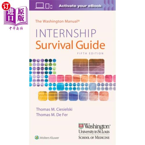 海外直订医药图书The Washington Manual Internship Survival Guide 华盛顿手册实习生存指南