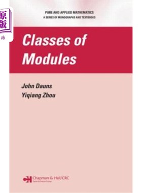 海外直订Classes of Modules 模块的类别