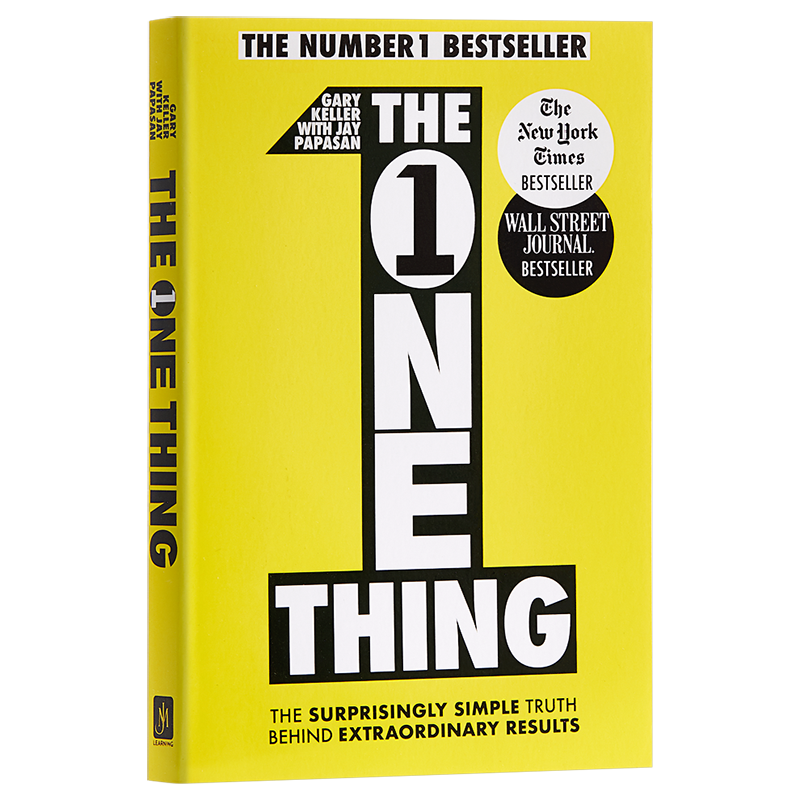 重要的事 只有一件  成功從聚焦一件事開始 英文原版 The One Thing Gary Keller 企業(yè)管理 加里凱勒 杰帕帕森【中商原版】