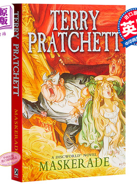 现货 【中商原版】碟形世界18：剧院幽灵 英文原版 科幻小说 Discworld Novel 18 Maskerade Terry Pratchett 特里普拉切特