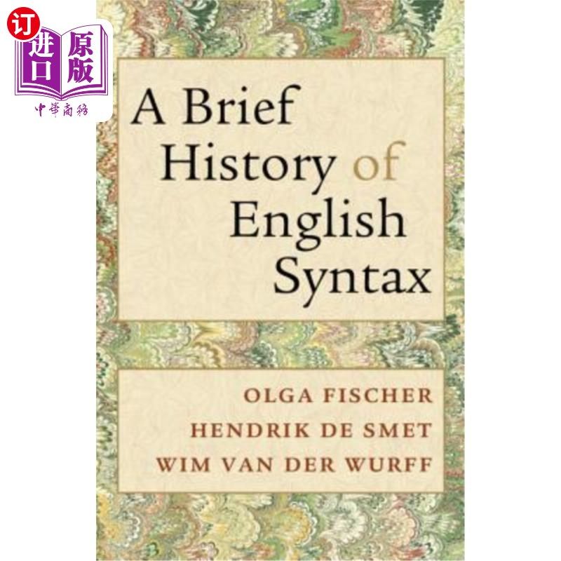海外直订A Brief History of English Syntax 英语句法简史