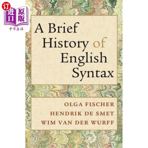 海外直订A Brief History of English Syntax 英语句法简史