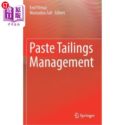 海外直订Paste Tailings Management 膏体尾矿管理