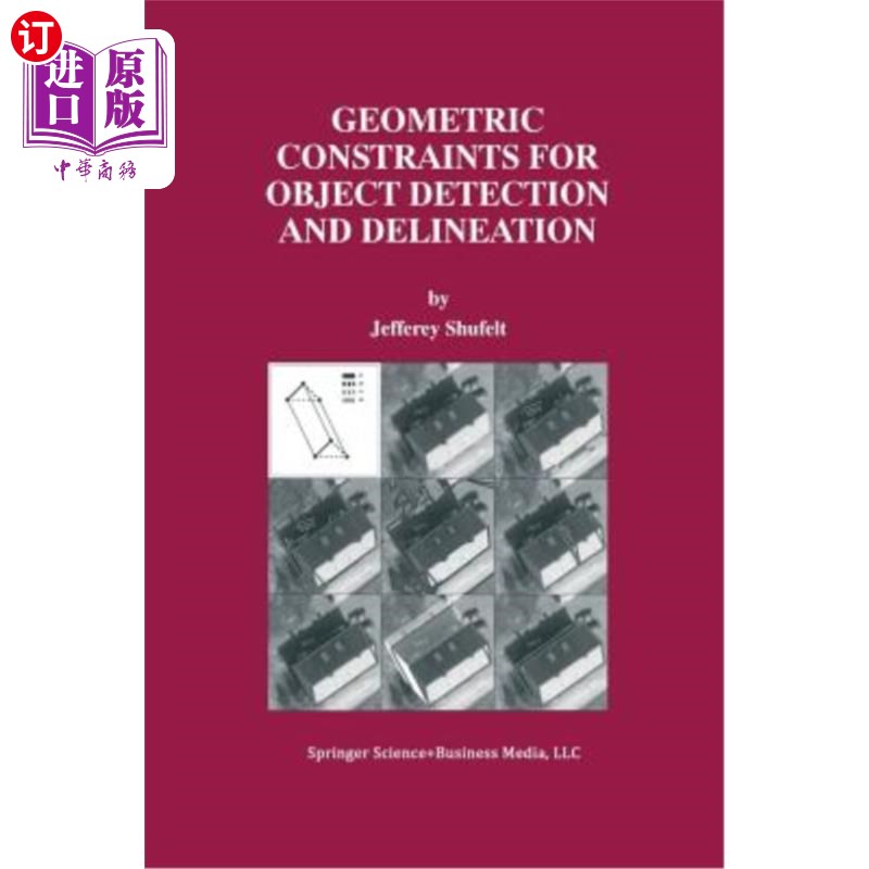 海外直订Geometric Constraints for Object Detection and Delineation 目标检测与圈定的几何约束