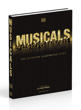 预售 【DK艺术系列】DK音乐百科 DK Musicals 进口艺术 音乐剧：完整插图故事 艺术入门教学舞台剧音乐剧历史【中商原版】