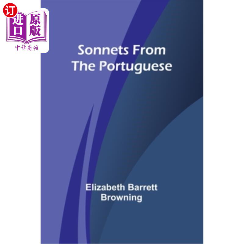 海外直订Sonnets from the Portuguese 葡萄牙人的十四行诗