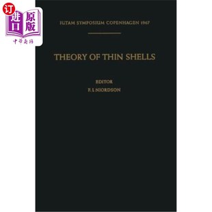 Second September Shells 第二次研讨会 海外直订Theory 薄壳理论 Symposium Thin Copenhagen 哥本哈根 1967