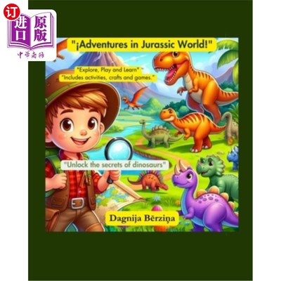 海外直订Adventures in Jurassic World 侏罗纪世界历险记